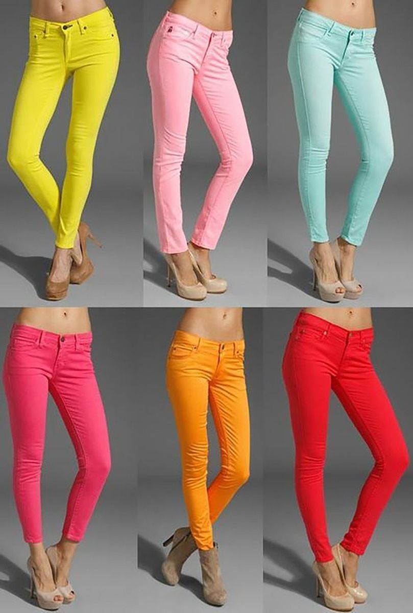 Colored Custom Made Jeans for Women