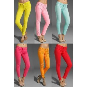 Colored Custom Made Jeans for Women