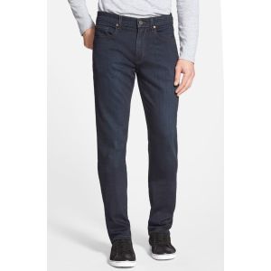 Dark Blue Non Stretch Custom Jeans for Men