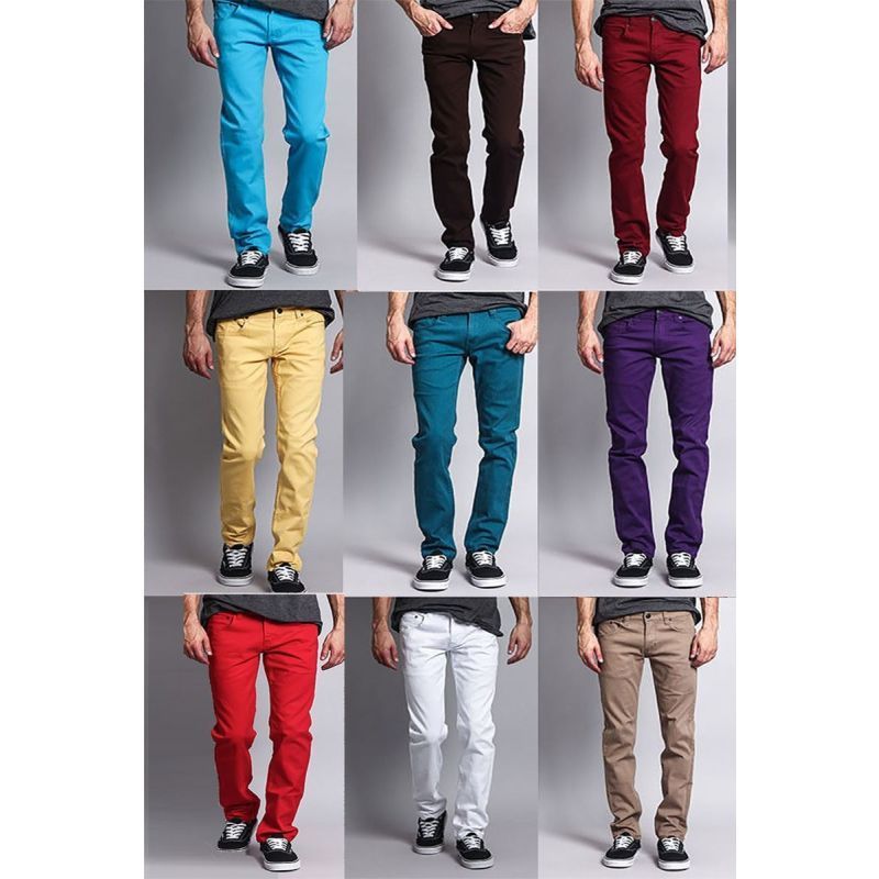 Coloured jeans discount