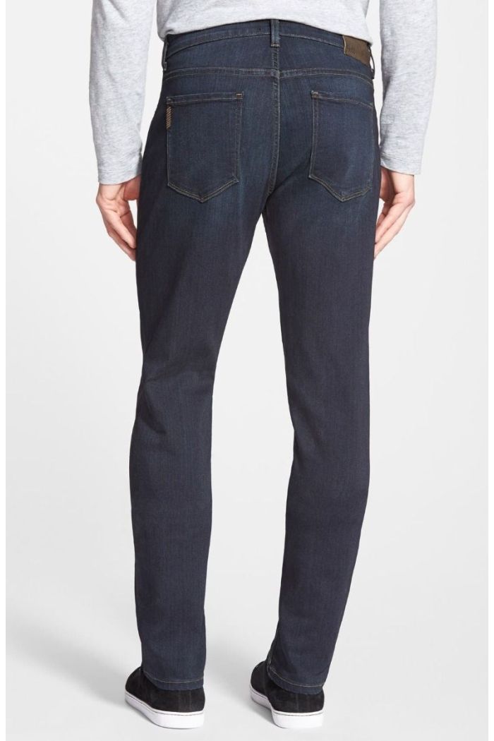 Dark Blue Non Stretch Custom Jeans for Men