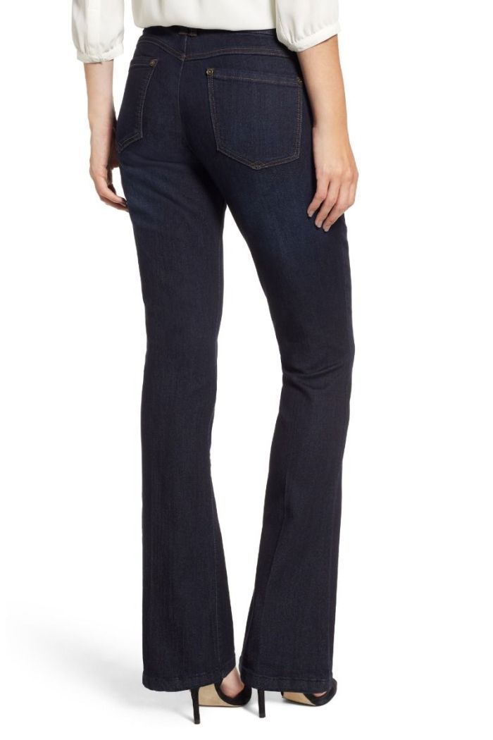 Dark Blue Non Stretch Custom Jeans for Women