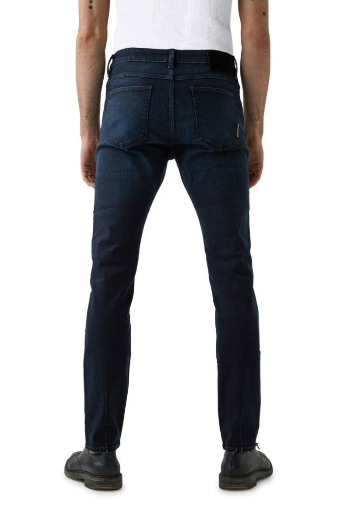 Dark Blue Stretchable Custom Jeans for Men