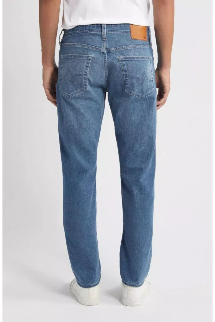 Vintage Sky Blue Non Stretch Custom Jeans for Men