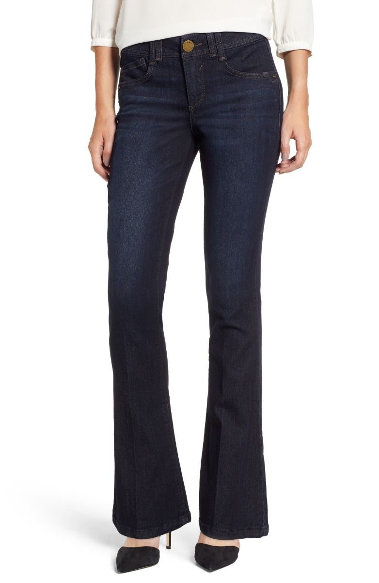 Dark Blue Non Stretch Custom Jeans for Women
