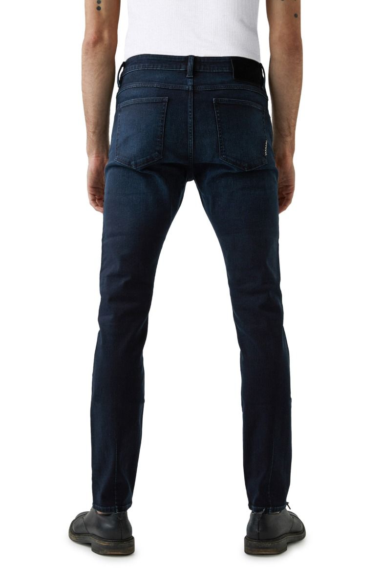 Dark Blue Stretchable Custom Jeans for Men